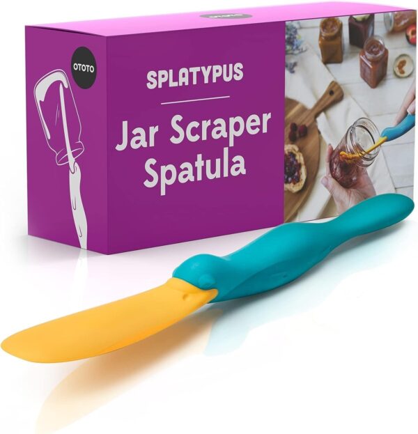 OTOTO Splatypus Jar Spatula for Scooping and Scraping - Uniq...