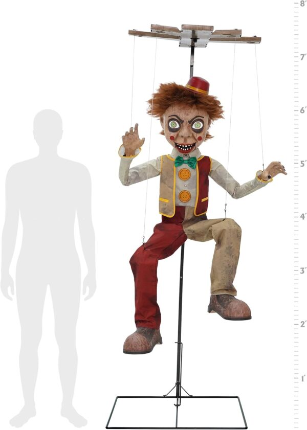 Spirit Halloween 7.7 Ft Bobby Strings Animatronic | Decorati... - Image 2