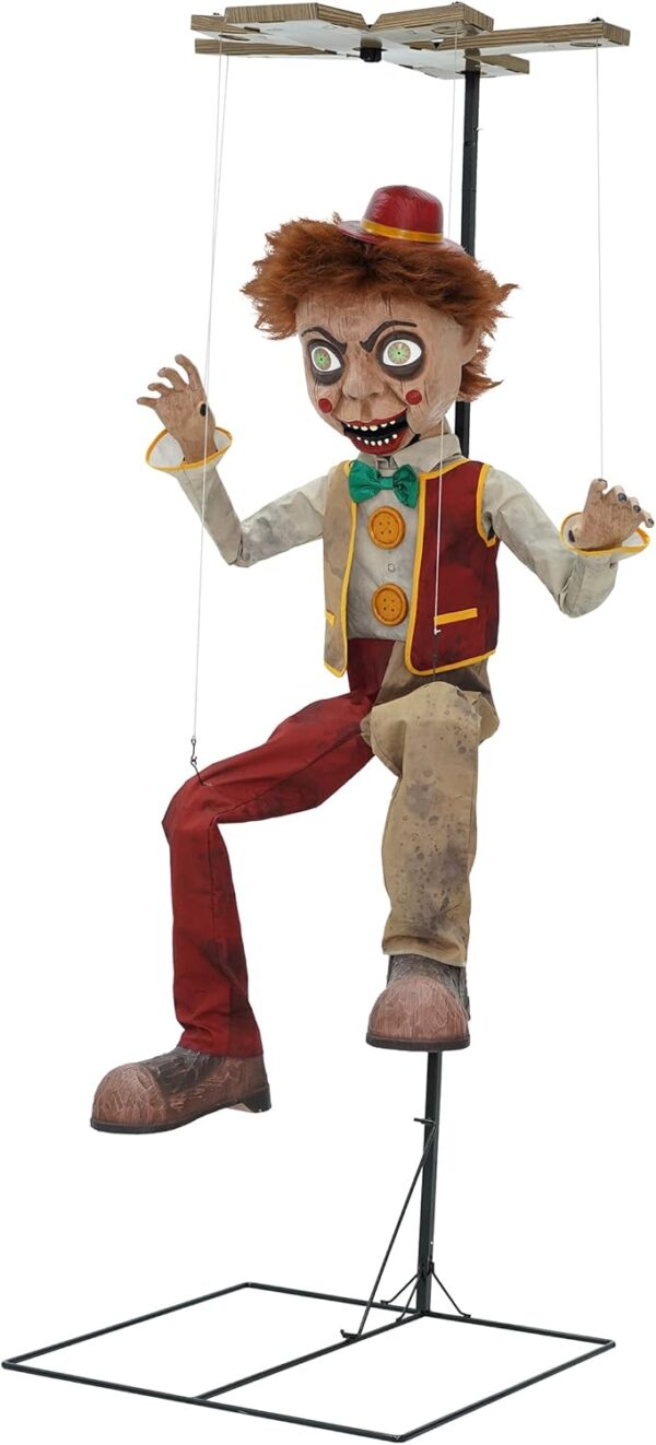 Spirit Halloween 7.7 Ft Bobby Strings Animatronic | Decorati... - Image 4