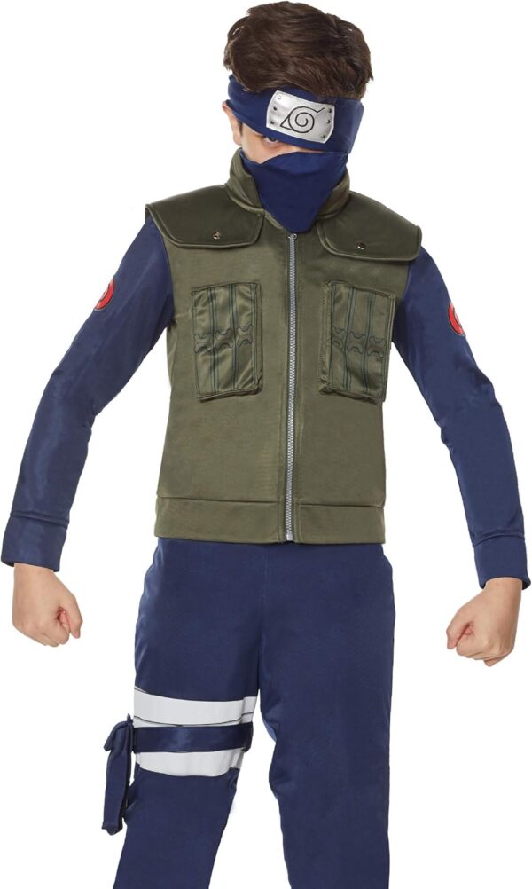 Spirit Halloween Naruto Shippuden Kids Kakashi Costume | Off... - Image 3