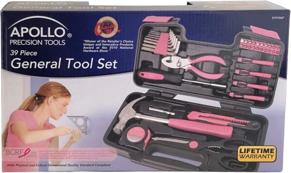 Apollo Tools Original 39 Piece General Household Tool Set in... - Image 5