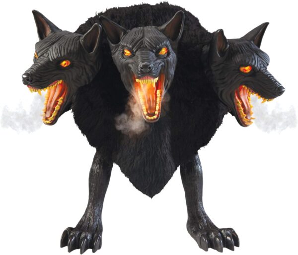 Spirit Halloween 2.5 Ft Cerberus Three Headed Dog Animatroni...