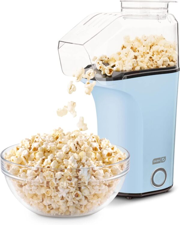 DASH Hot Air Popcorn Popper Maker with Measuring Cup to Port...