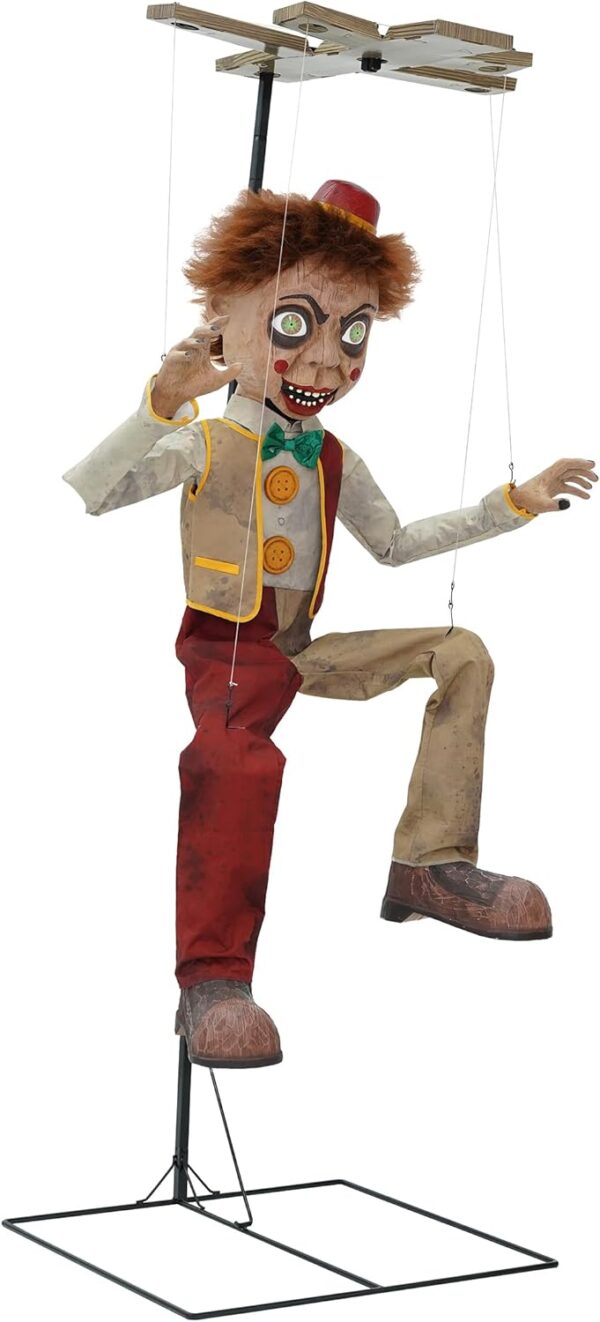 Spirit Halloween 7.7 Ft Bobby Strings Animatronic | Decorati... - Image 6