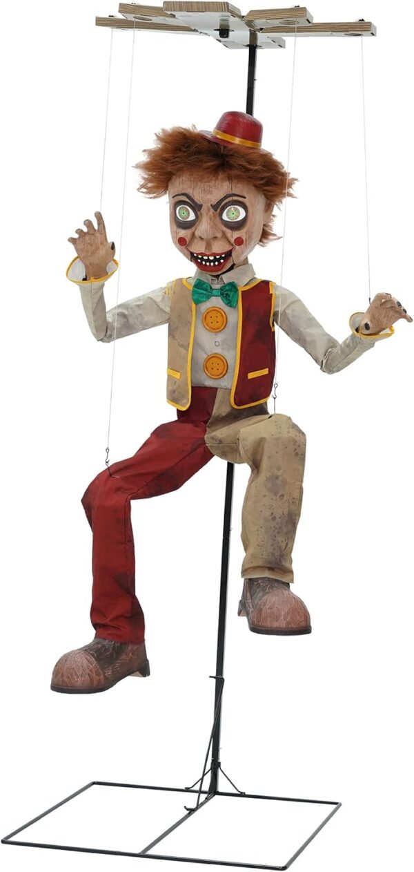 Spirit Halloween 7.7 Ft Bobby Strings Animatronic | Decorati... - Image 5