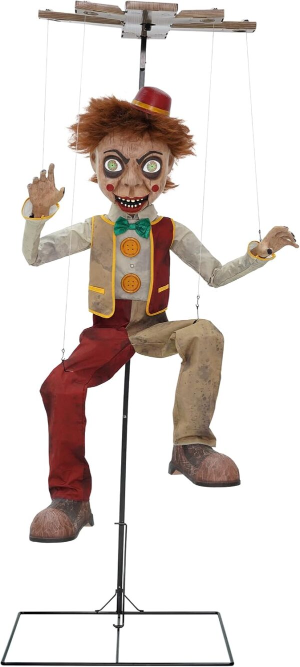 Spirit Halloween 7.7 Ft Bobby Strings Animatronic | Decorati...