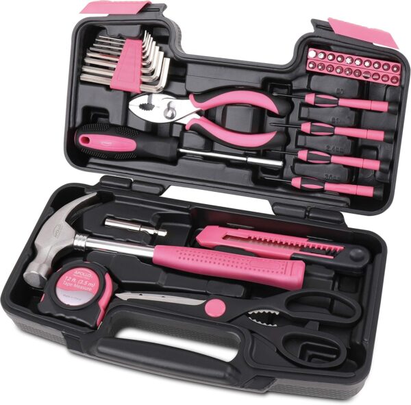 Apollo Tools Original 39 Piece General Household Tool Set in...