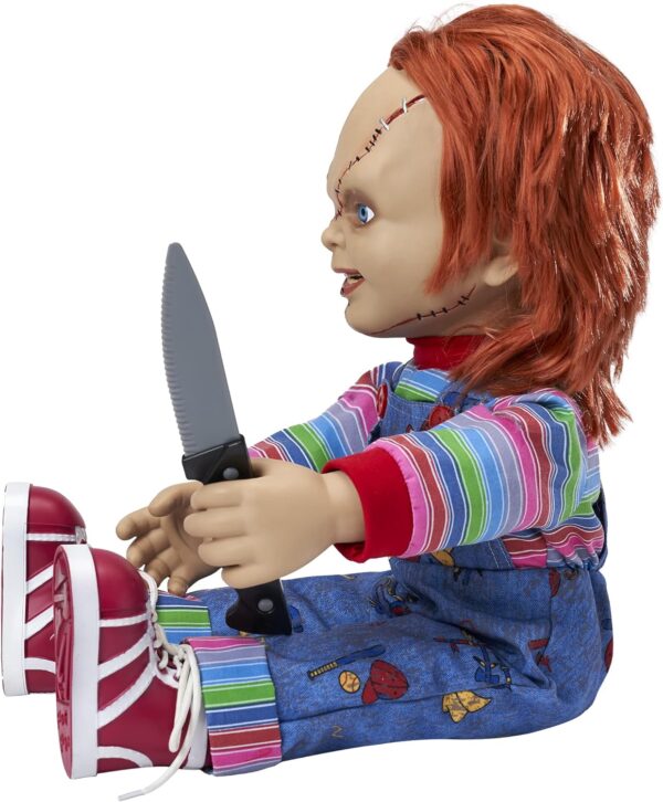 Spirit Halloween 2 Ft Talking Chucky Doll | Officially Licen... - Image 5