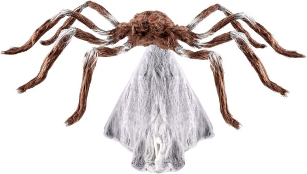 Spirit Halloween 21 Inch Brown Jumping Spider Animatronics -... - Image 2