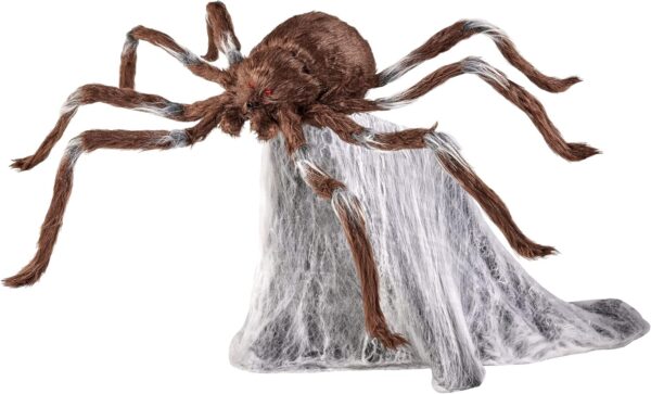 Spirit Halloween 21 Inch Brown Jumping Spider Animatronics -...